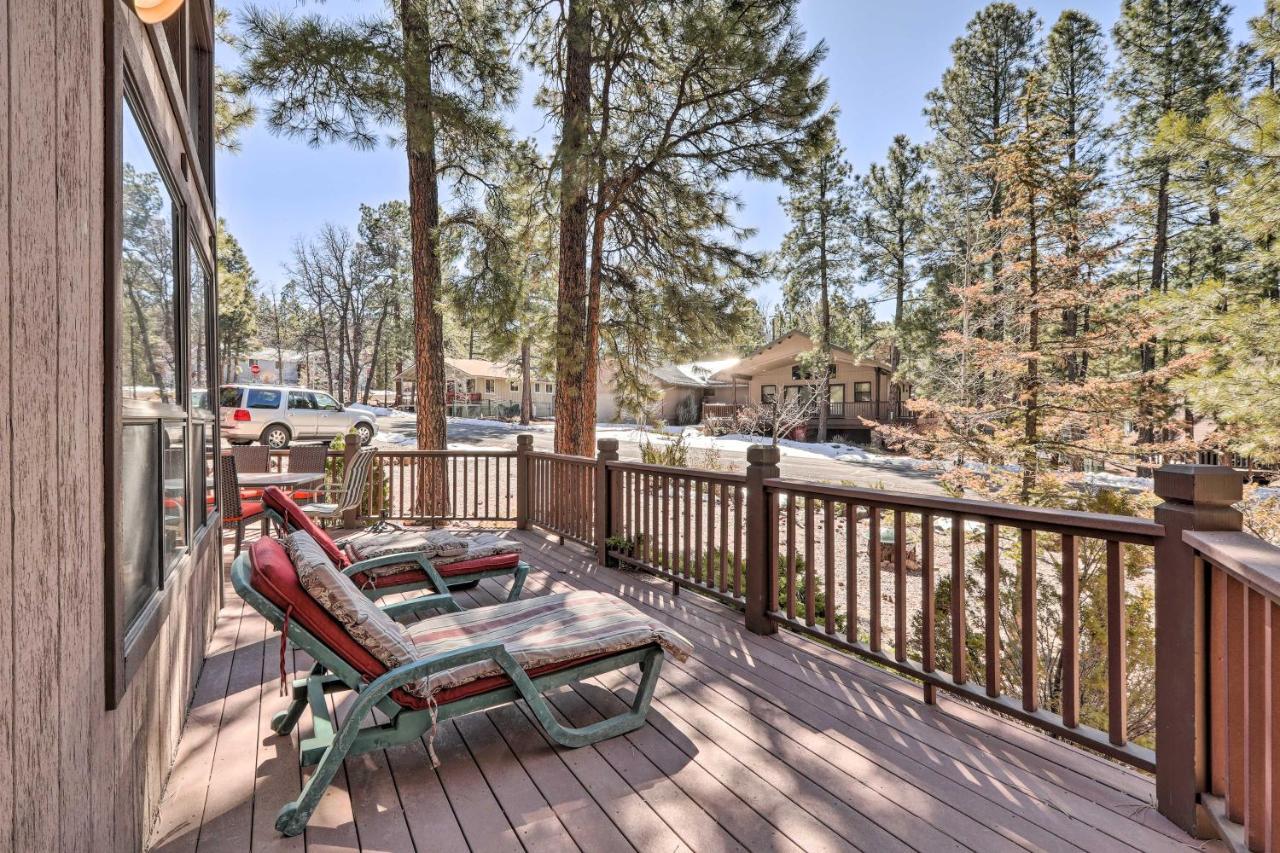 Munds Park Cabin With Fire Pit And Wraparound Porch! Exterior photo